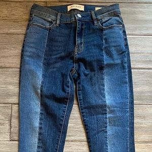 RARE Pacsun High Rise Two Toned Ankle Jean/Jegging